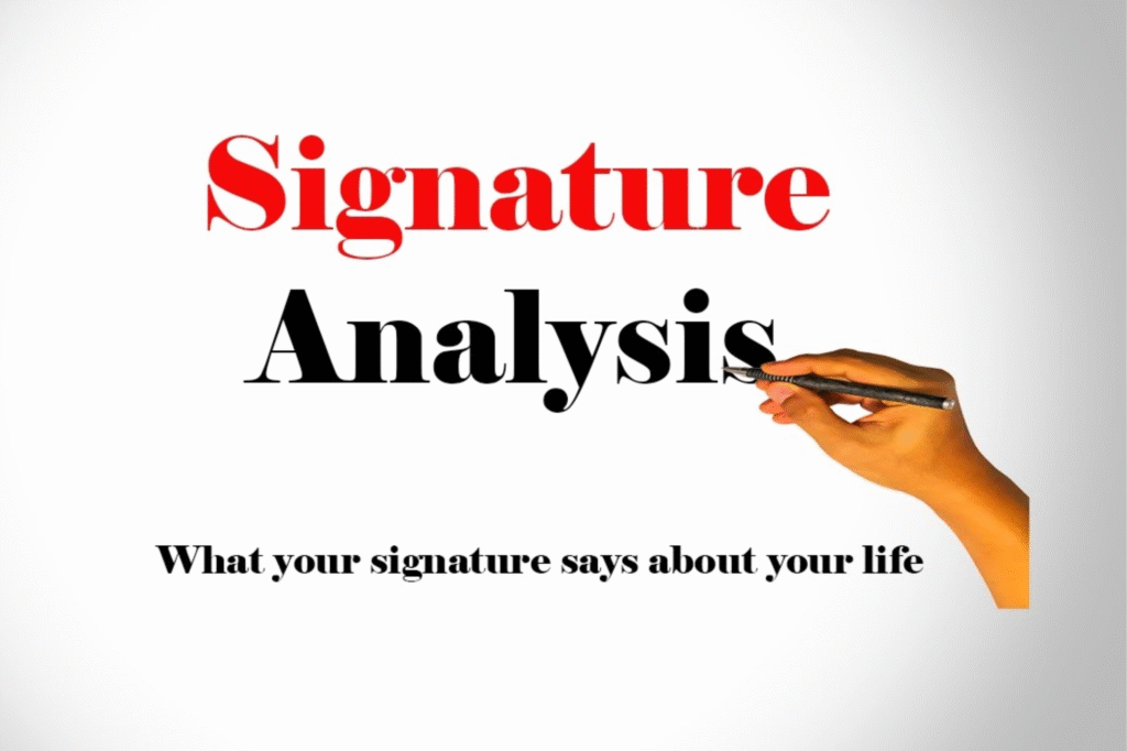 Signature Analysis: How Your Signature Decides Your Success